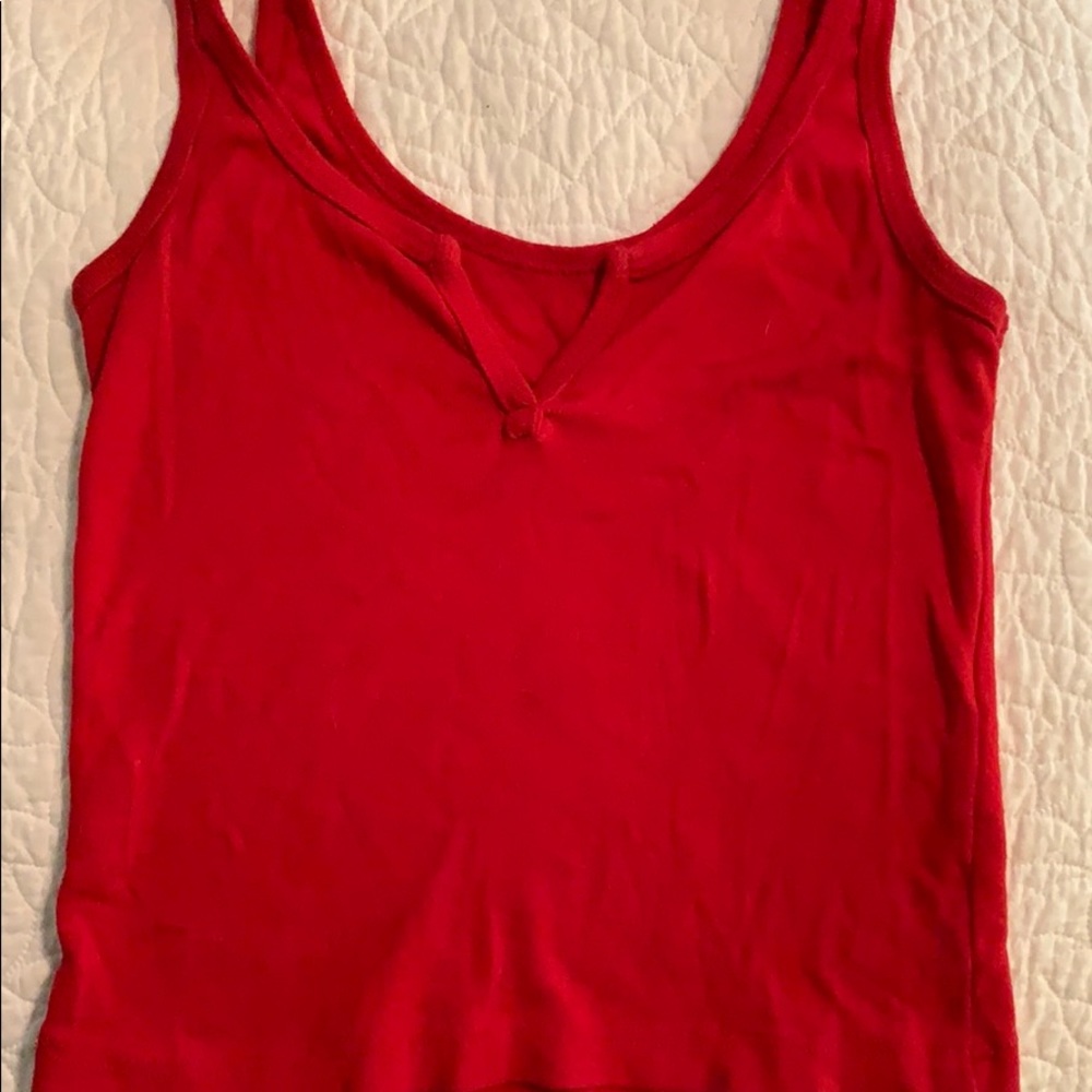 Red Brandy Melville top